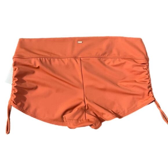 Victoria’s Secret Pink Swim Shortie Bikini Bottom Ruched sides - Picture 4 of 6